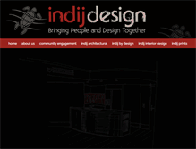 Tablet Screenshot of indijdesign.com.au